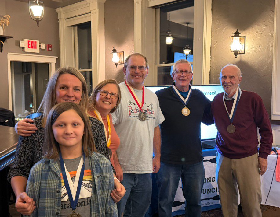 Pictured right to left, Don Mueggenborg, Kevin Bradley, Jim Pechous, Anthea Halpryn, Jennifer Miksula, Colton Eagan