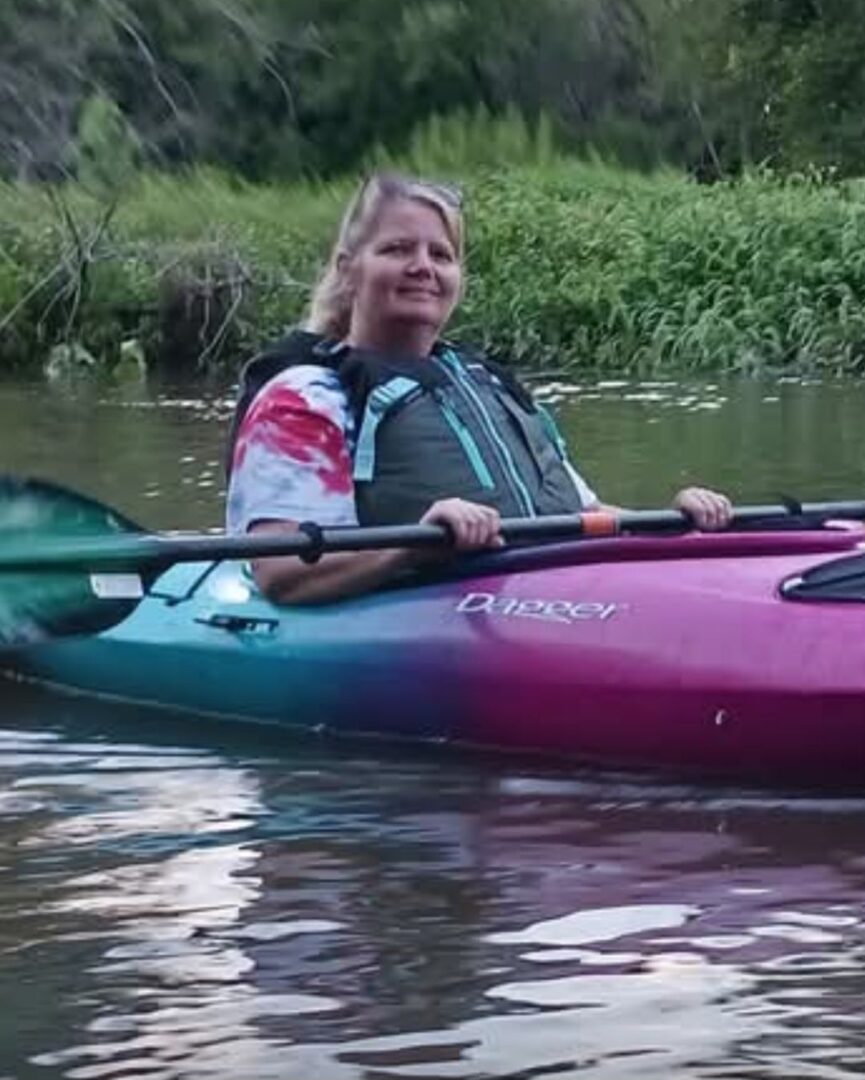 Michelle Barreto is a Quad Cities native and paddles weekly on the Rock and Mississippi rivers. Michelle is a co-host in all of the Quad Cities Kayakers Group paddling events on the Quad Cities area waterways.